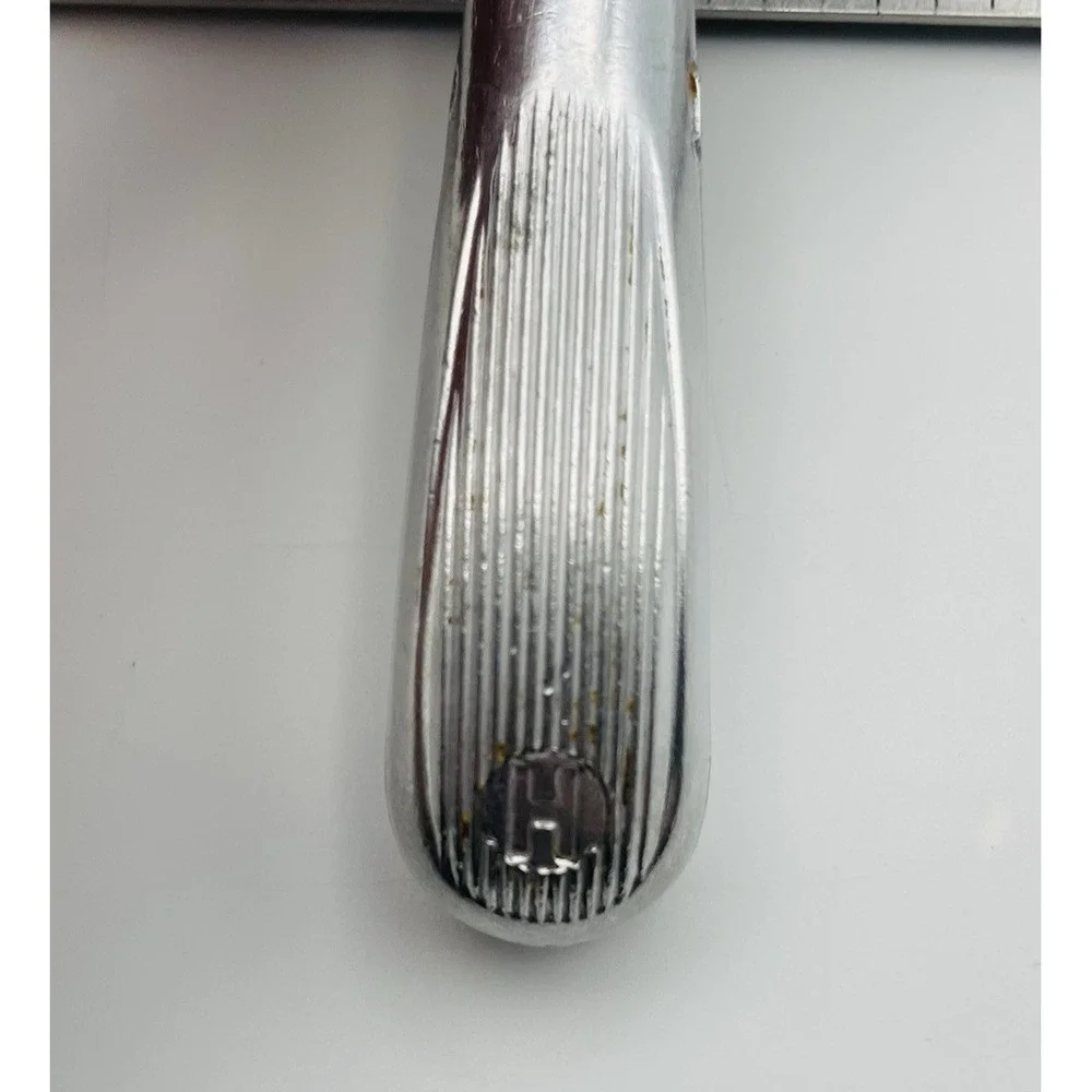 Vintage Bev Cast Aluminum Multi Purpose Scoop Made in Italy H on Handle 9.5